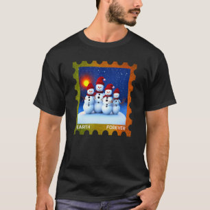 Briefmarke zum Schutz der Umwelt T-Shirt