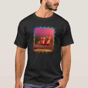 Briefmarke zum Schutz der Umwelt T-Shirt