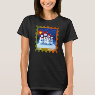 Briefmarke zum Schutz der Umwelt T-Shirt