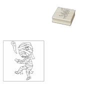 Briefmarke zur Abbildung 3 Gummistempel (Stempel)