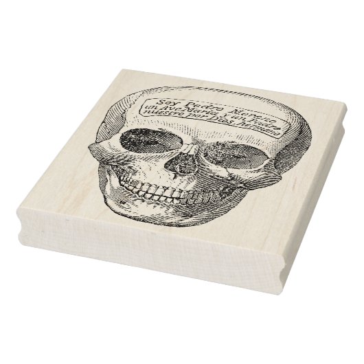 Briefmarke zur Darstellung von Skull Gummistempel (Stempel)
