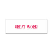 Briefmarke zur Einstufung von Lehrkräften Permastempel (Design)