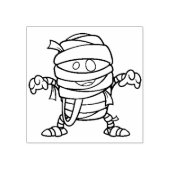 Briefmarke zur Illustration von Kid mummy 2 Gummistempel (Prägung)