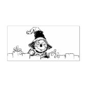 Briefmarke zur Zaunillustrierung Gummistempel (Prägung)