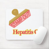 Briefmarken-heraus Hepatitis C Mousepad (Mit Mouse)