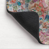 Briefmarken Mousepad (Ecke)