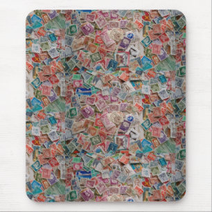 Briefmarken Mousepad