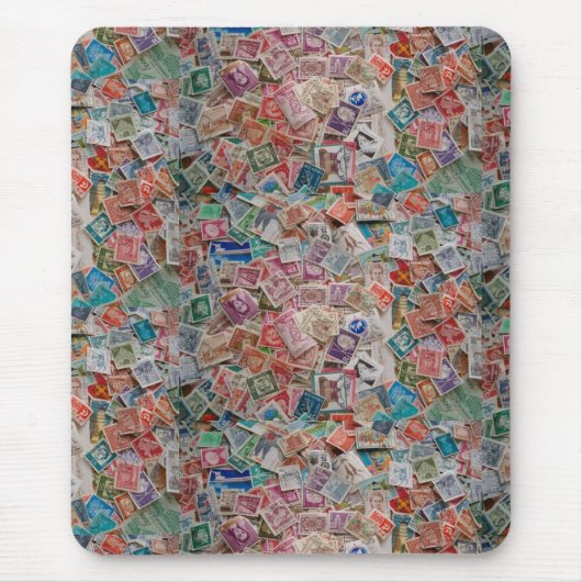 Briefmarken Mousepad (Vorne)