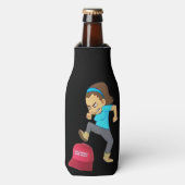 Briefmarken Out MAGA Black Bottle Cooler Flaschenkühler (Flaschenvorderseite)