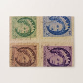 Briefmarken-Puzzlespiel/Laubsäge der Puzzle (Horizontal)