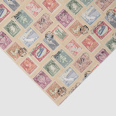 Briefmarken Seidenpapier (Ausschnitt)