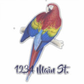 Briefmarkenaufkleber Aufkleber (Vorderseite)