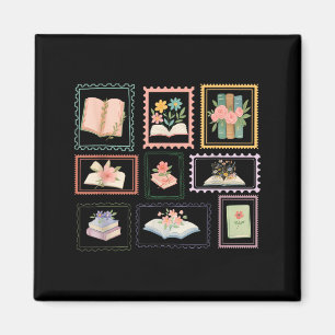 Briefmarkenbuch Bücherwurm Briefmarkenliebhaber Le Magnet