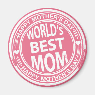 Briefmarkeneffekt der besten Mammas der Welt Gummi Magnet