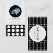 Briefmarkenkarte der doppelten Belichtung DER Treuekarte (Vorne/Hinten)