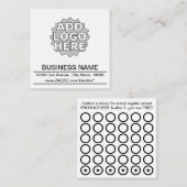 Briefmarkenkarte des KAUFES 5 Treuekarte (Vorne/Hinten)