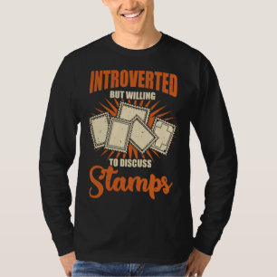 Briefmarkensammeln für einen Briefmarkensammler T-Shirt