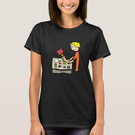 Briefmarkensammeln T-Shirt (Vorderseite)
