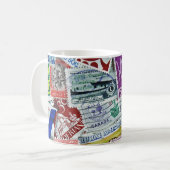Briefmarkensammlung Kaffeetasse (Vorderseite Links)