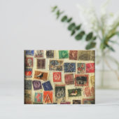 Briefmarkensammlung Postkarte (Stehend Vorderseite)