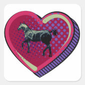 Briefmarkenumschlag Quadratischer Aufkleber (Vorderseite)