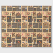 Briefmuster Geschenkpapier (Flach)