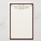 Briefpapier (Vorne/Hinten)