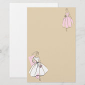 Briefpapier der Fashion Bride Neutral Group (Vorne/Hinten)
