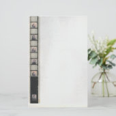 Briefpapier des stillen Film-1 (Stehend Vorderseite)
