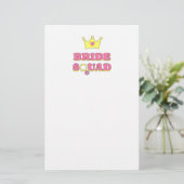 Briefpapier für Brautkommandos (Stehend Vorderseite)