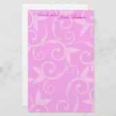 Briefpapier - Girly Strudel (Vorne/Hinten)