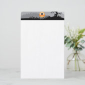 Briefpapier Halloweens Hallowiggles (Stehend Vorderseite)