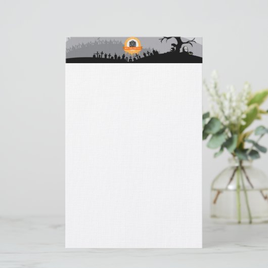 Briefpapier Halloweens Hallowiggles (Stehend Vorderseite)