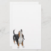 Briefpapier HeulensBasset Hound (Vorne/Hinten)