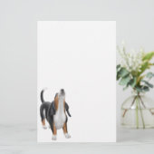 Briefpapier HeulensBasset Hound (Stehend Vorderseite)