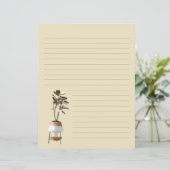 Briefpapier mit Eukalyptus Tree (Stehend Vorderseite)