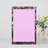 Briefpapier mit Kirschblüten-Foto (Stehend Vorderseite)
