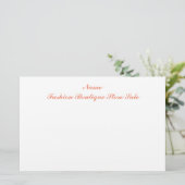 Briefpapier-Papier Briefpapier (Stehend Vorderseite)