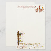 BRIEFPAPIER Set frei u. verziehen (Vorne/Hinten)