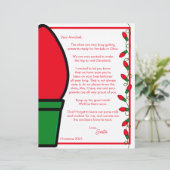 Briefpapier von Santa & Mrs. Claus (Stehend Vorderseite)