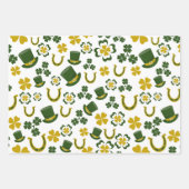 Briefpapier zum St. Patty's Day Geschenkpapier Set (Vorderseite 3)