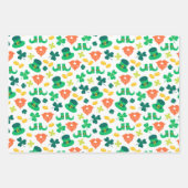 Briefpapier zum St. Patty's Day Geschenkpapier Set (Vorderseite)
