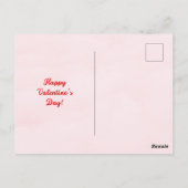 Briefpartner Valentinstag Postkarte (Rückseite)