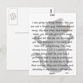 Briefpostkarte Postkarte (Vorne/Hinten)