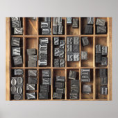 Briefpresse Metallplakat Poster (Vorne)