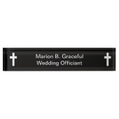 Briefschild für Hochzeitbeamte Namensplakette (Vorderseite)