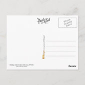 Briefsendung in New York City Postkarte (Rückseite)