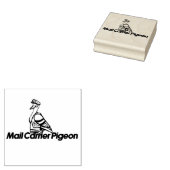Brieftaube gummistempel (Stempel)