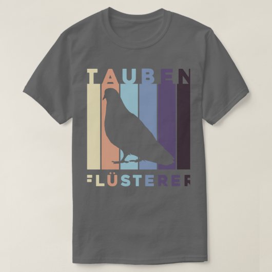 Brieftauben Grafik Tauben Flsterer Taubenzchter T-Shirt (Design vorne)