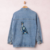 Brieftauben Post Humor Jeansjacke (Hangar)